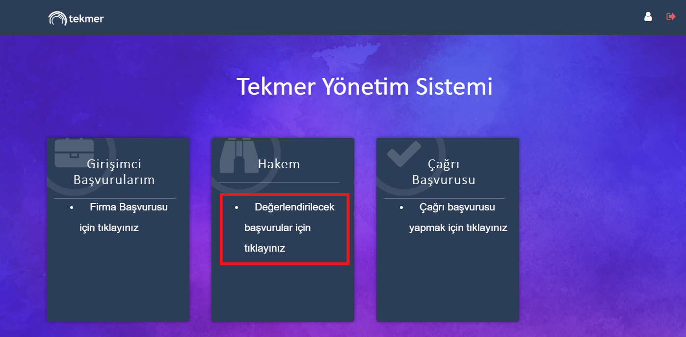 Hakem Dashboard